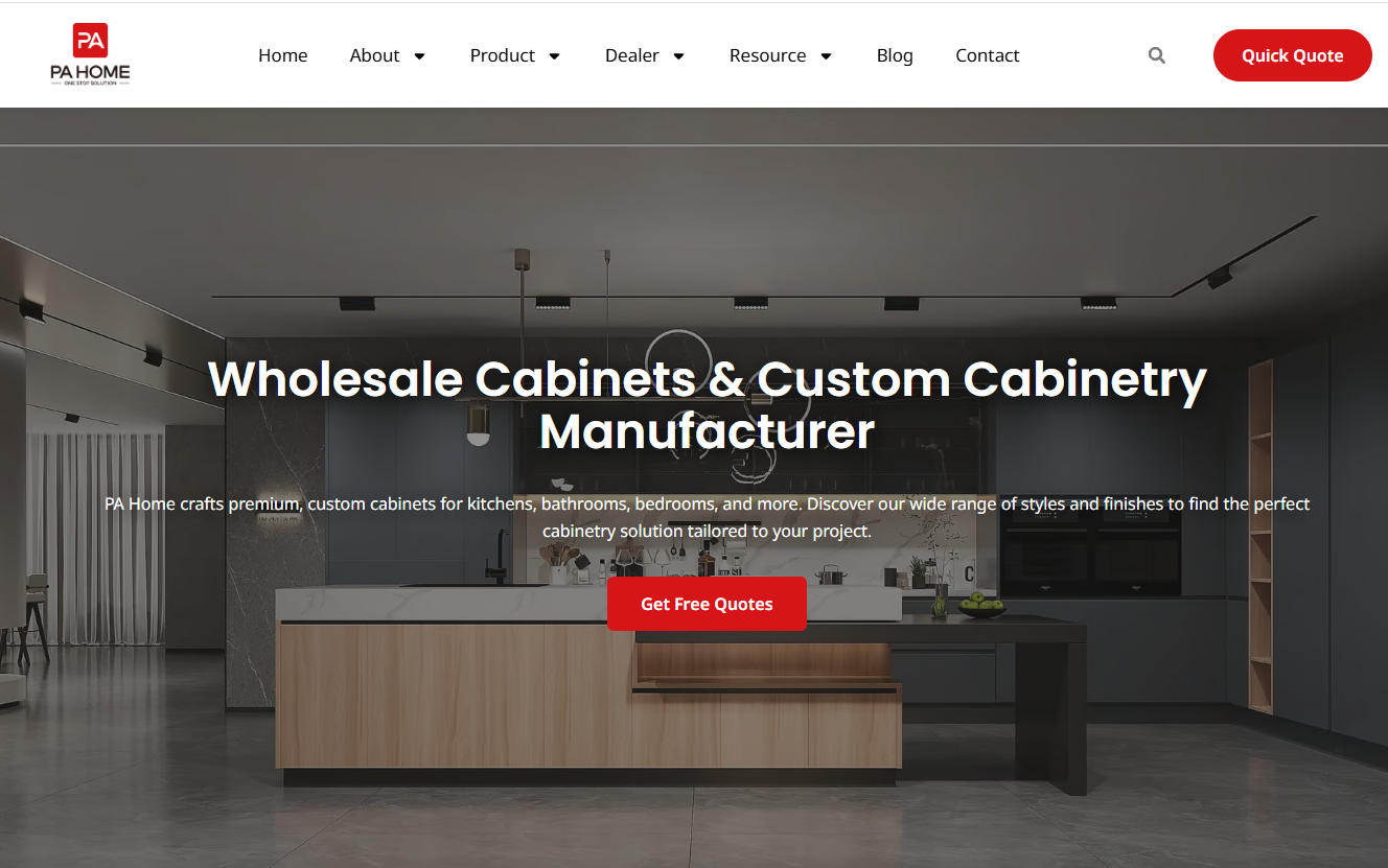 Best Kitchen Cabinets Manufacturer in Singapore