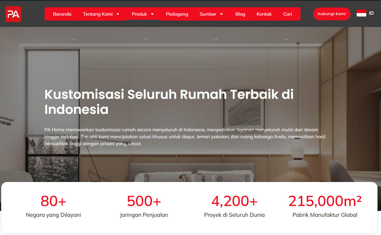 10 Perusahaan Kustomisasi Rumah Terbaik di Bekasi Jawa Barat 1 PA Home -Top 10 Perusahaan Whole Home Customization di Bekasi