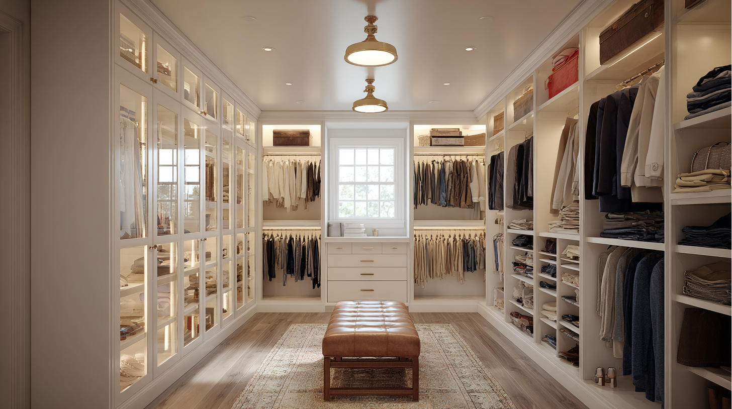 Top 10 Walk in Closet Design Ideas in Indonesia