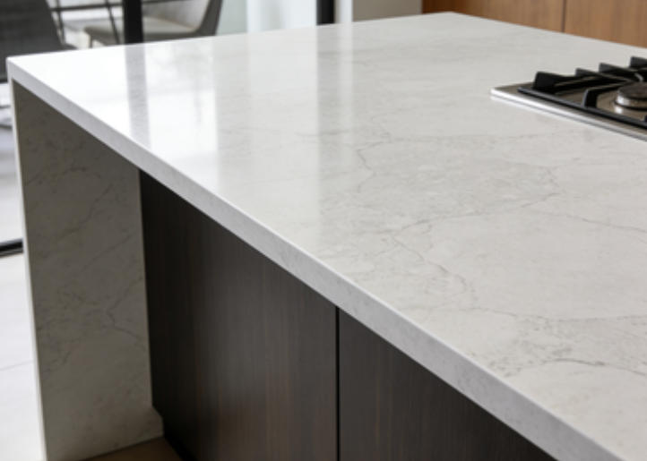 White or light gray quartz