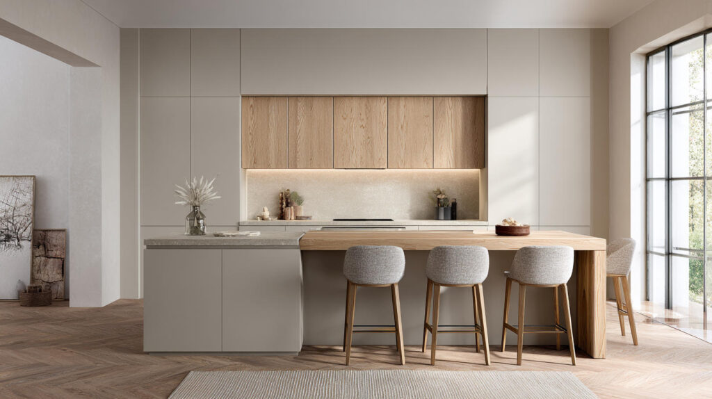 Modern Minimalist Kitchen Cabinets Popular in Indonesia