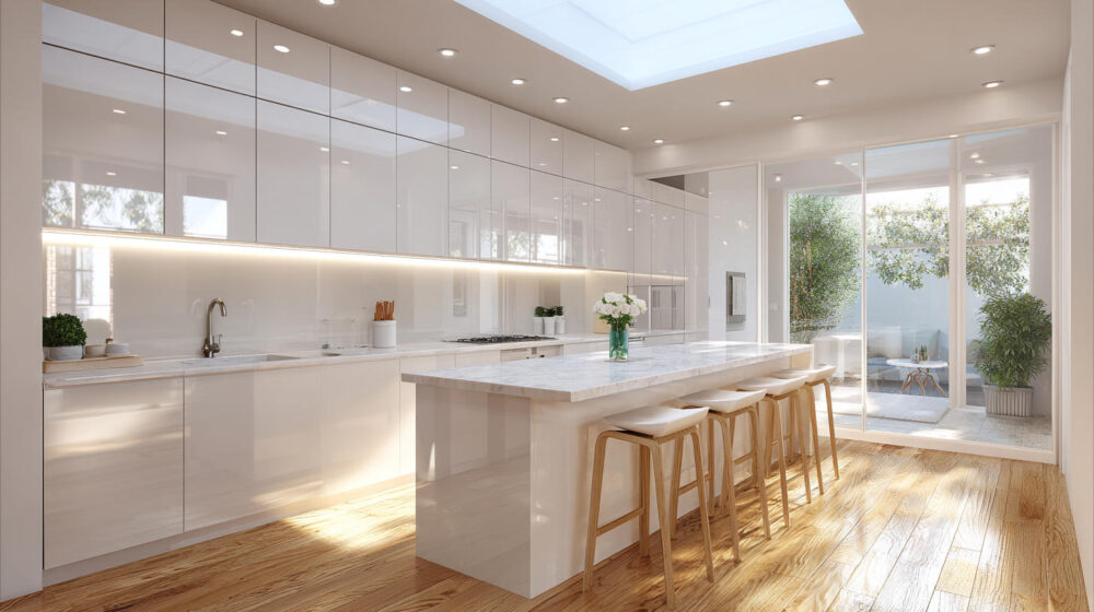 Top 10 High Gloss Kitchen Cabinets Design Ideas