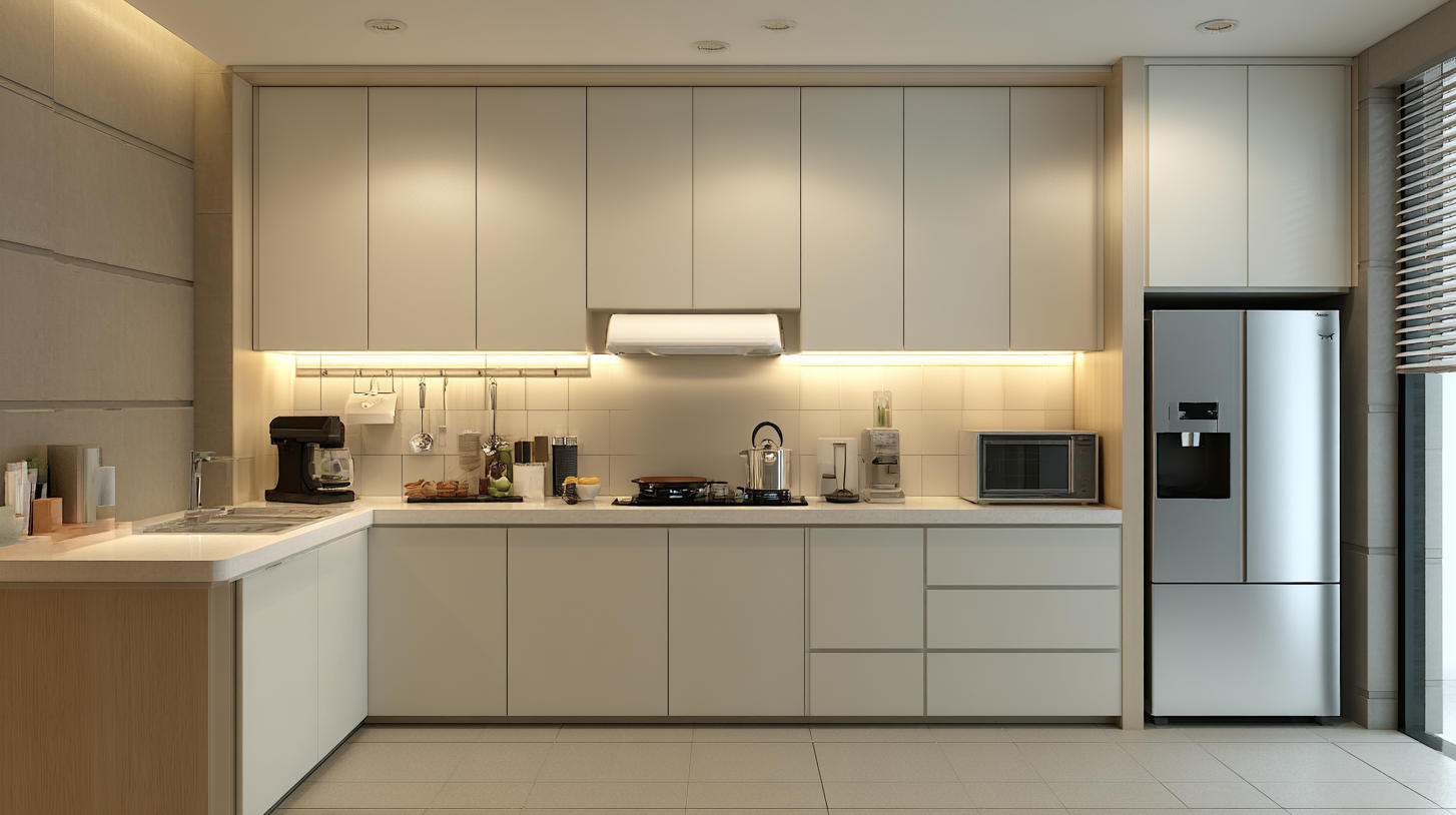 Desain Kabinet Dapur Minimalis Modern by HOME.