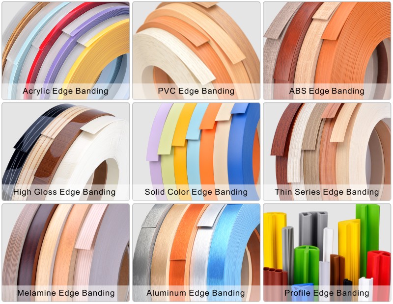 The Invisible Standard: Why Edge Banding Defines the Quality of Your Custom Cabinetry ? 2 PVC ABS Acrylic edge banding