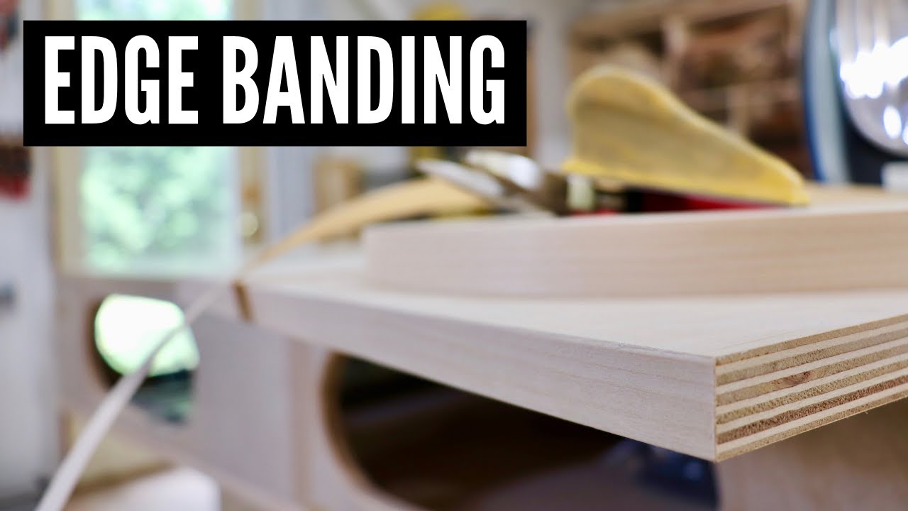 edge banding of the cabinets
