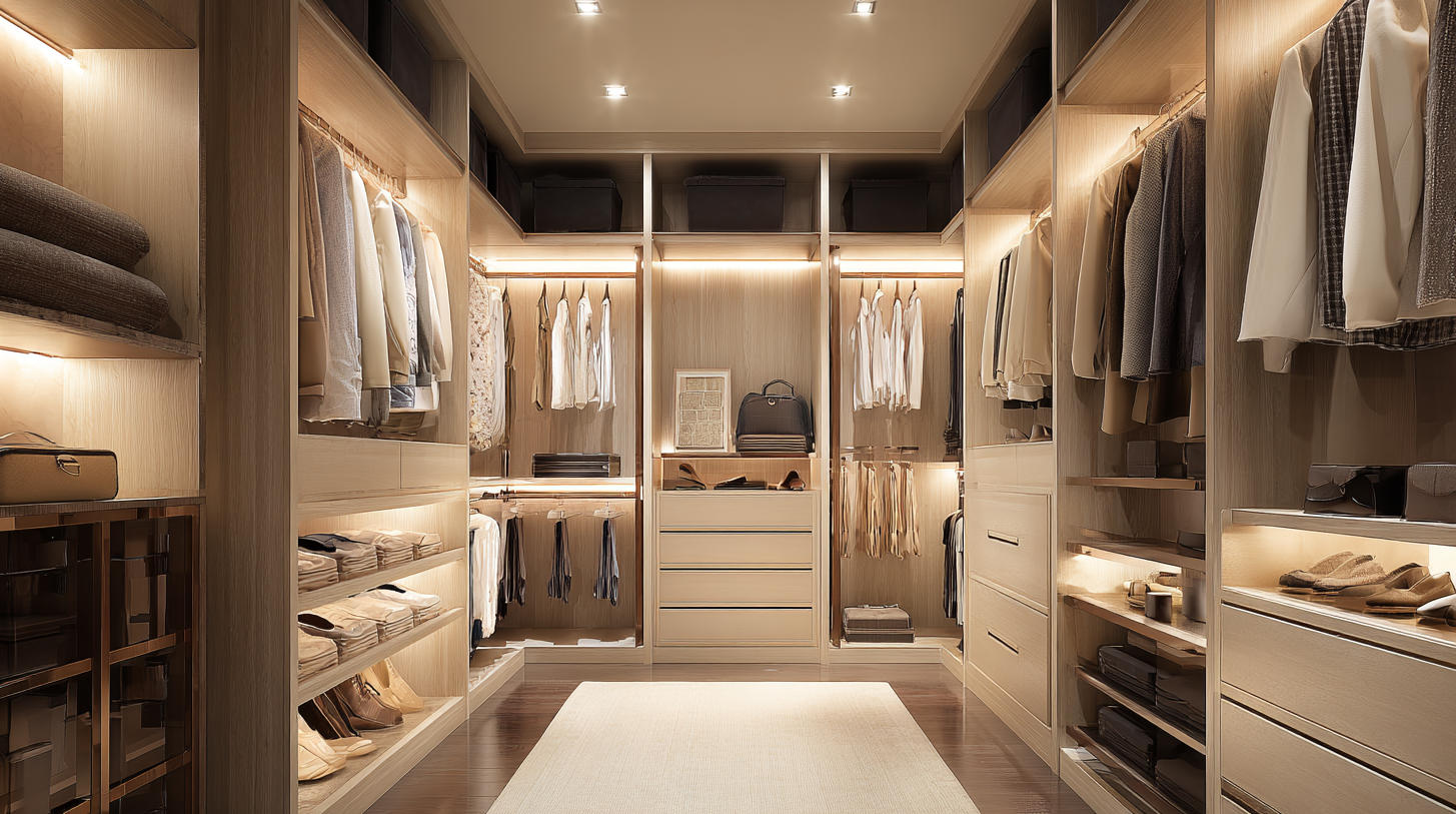 20 Luxury Walk in Closet Design Ideas for Modern Homes