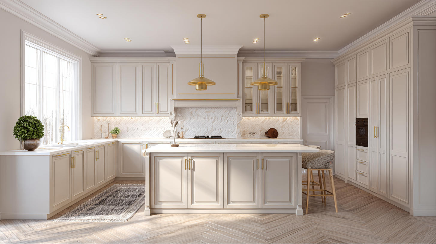 20 Elegant Beige Kitchen Cabinets Ideas for a Warm Kitchen