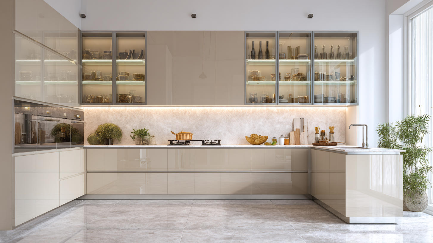 20 Elegant Beige Kitchen Cabinets Ideas for a Warm Kitchen