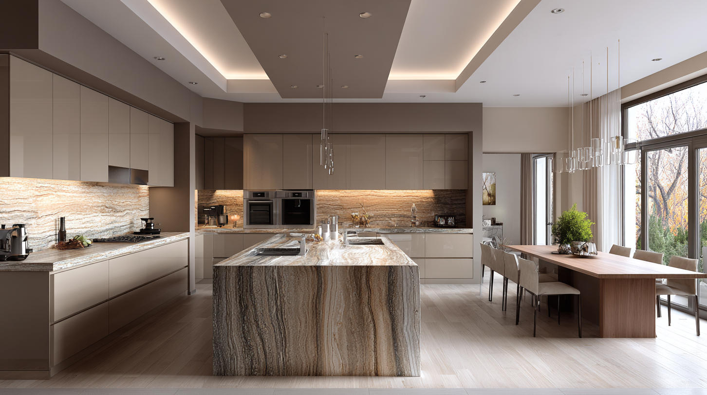 20 Elegant Beige Kitchen Cabinets Ideas for a Warm Kitchen