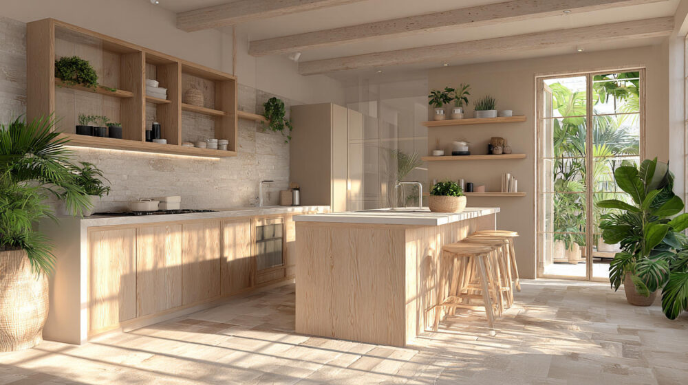 20 Elegant Beige Kitchen Cabinets Ideas for a Warm Kitchen