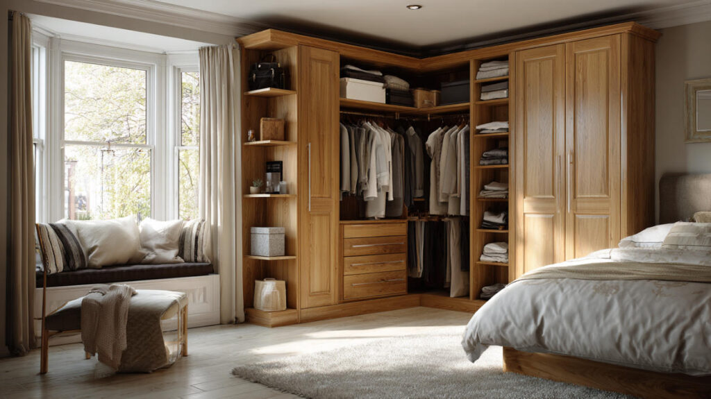 Ide Desain Lemari Pakaian Kamar Tidur Kecil