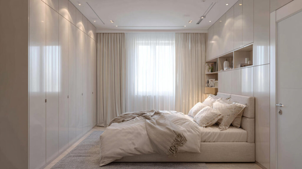 Small Bedroom Wardrobe Closet Design Ideas 17 Floor-to-Ceiling Wardrobe