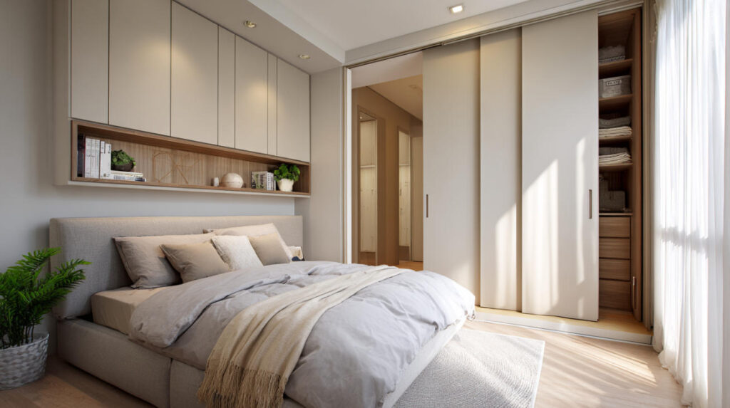 Small Bedroom Wardrobe Closet Design Ideas 15 Sliding Door Wardrobe