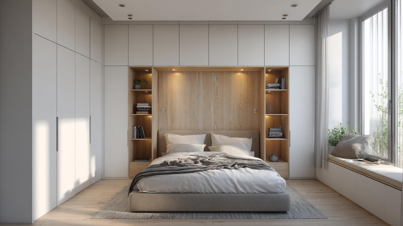 Small Bedroom Wardrobe Closet Design Ideas