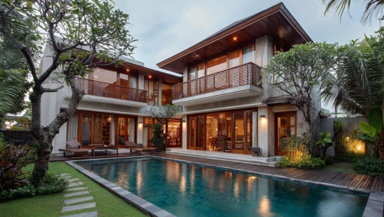 villa renovation in Indonesia