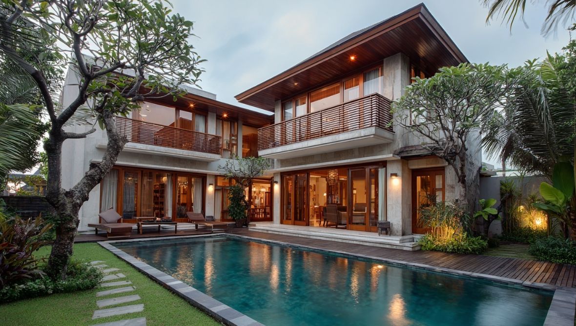 villa renovation in Indonesia
