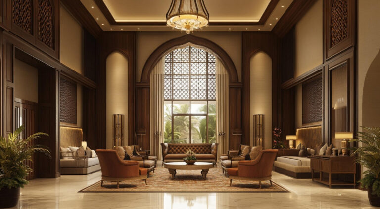 Custom Hotel Furniture Manufacturers in India for luxury hotel lobby furniture