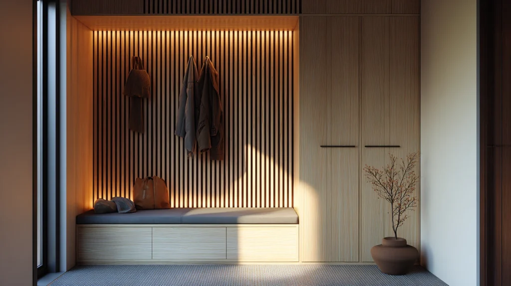 Transform Entryway with Custom Doors and Storage Solutions