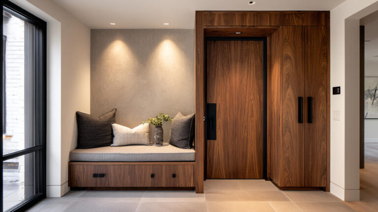 Transform Your Entryway with Custom Doors and Storage Solutions