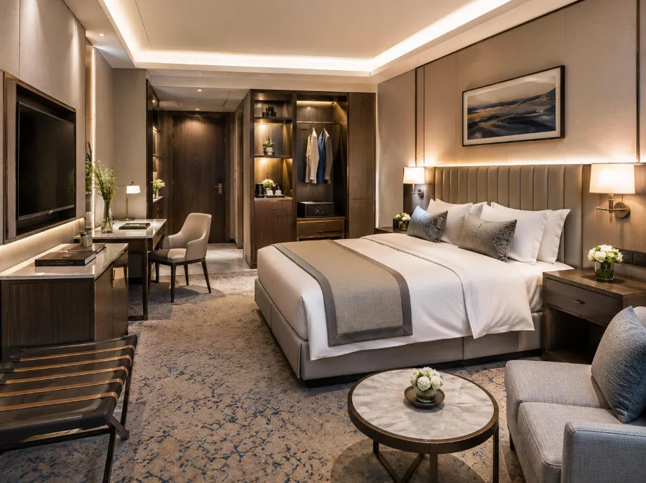 Hotel Room Furniture List 2026: Complete Guide for Hotel Projects 1 hotel guest room furniture