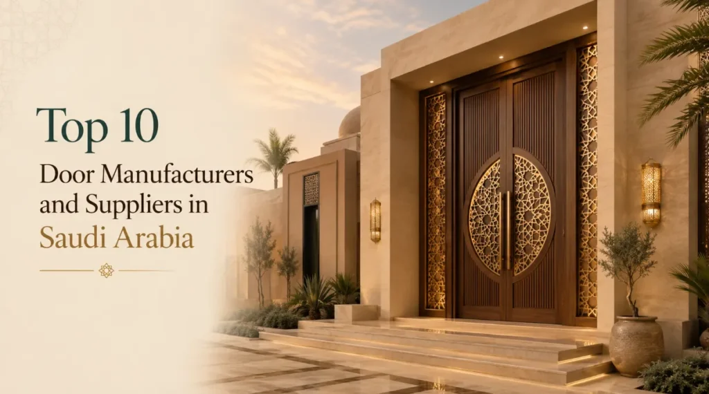 Top 10 Door Manufacturers and Suppliers in Saudi Arabia(2026) 1 Top 10 Door Manufacturers and Suppliers in Saudi Arabia