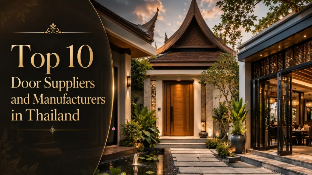 Top 10 Door Suppliers and Manufacturers in Thailand(2026) 1 Top 10 Door Suppliers and Manufacturers in Thailand