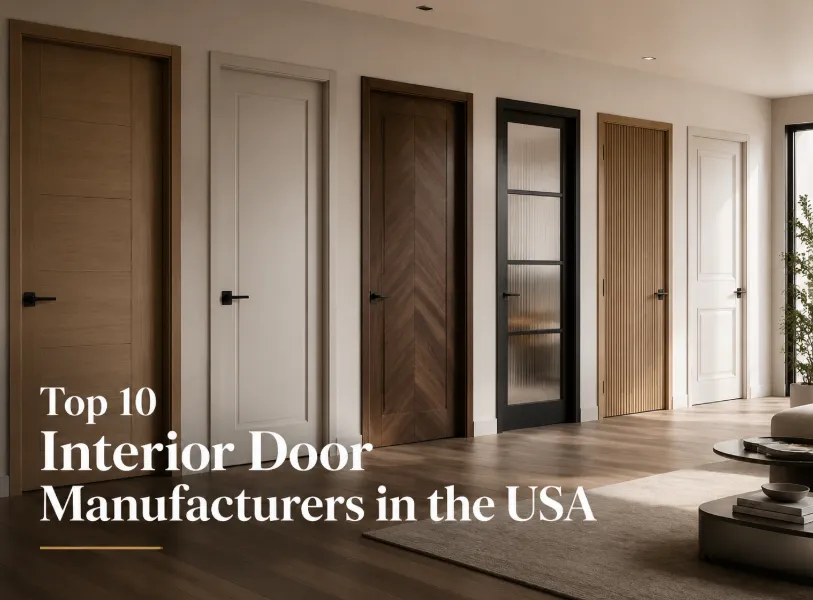Top 10 Interior Door Manufacturers in USA (2026) 1 Top 10 Interior Door Manufacturer in the USA
