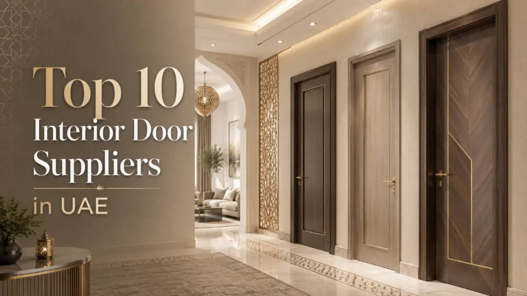 Top 10 Interior Door Suppliers in UAE(2026) 1 Top 10 Interior Door Suppliers in UAE