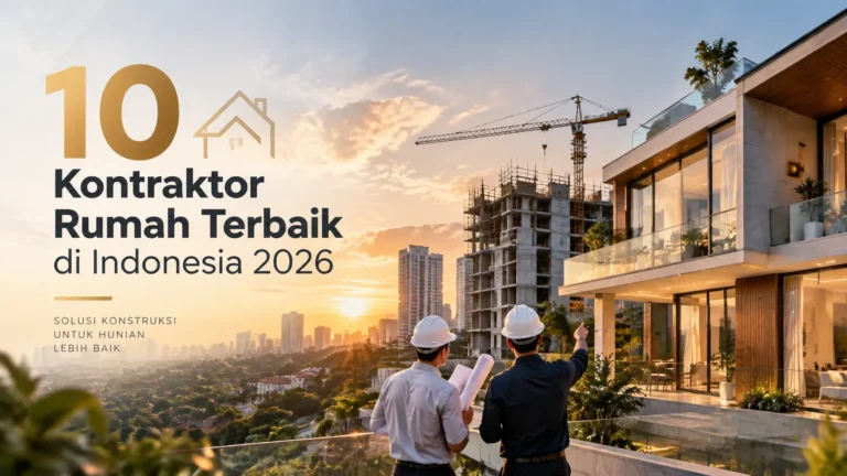 10 kontraktor hunian di Indonesia 2026 untuk proyek apartemen, rumah tinggal, dan pengembangan mixed-use