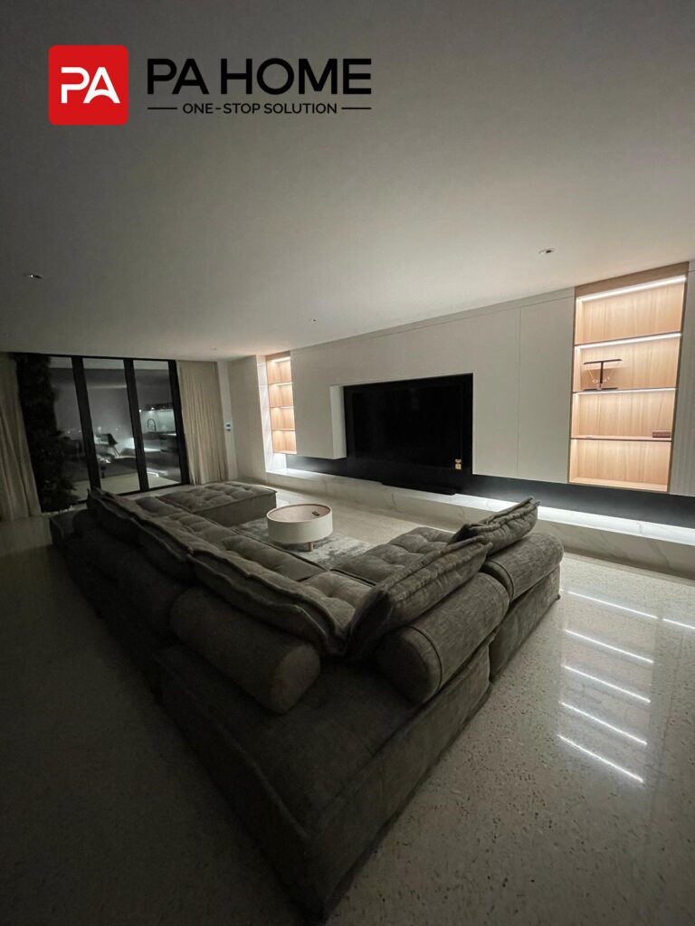 Luxury Whole House Custom in Melbourne 15 Luxury Whole House Custom in Melbourne illuminated custom tv cabinet wall