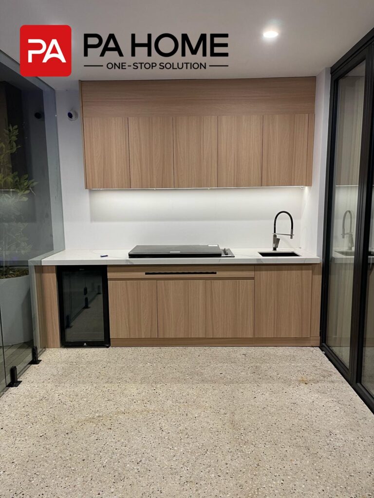 Luxury Whole House Custom in Melbourne 10 outdoor kitchenette bar cabinet with integrated sink