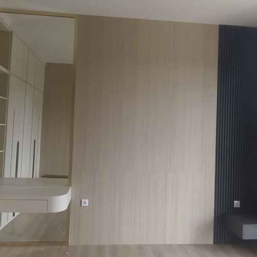 Bedroom wardrobe from Indonesia Full House Customization project.