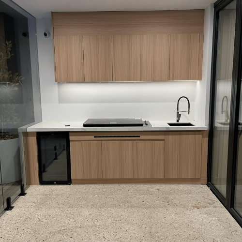 Luxury Whole House Custom in Melbourne 10 outdoor kitchenette bar cabinet with integrated sink