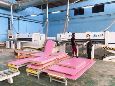 PA Home custom cabinet factory in Jakarta Indonesia