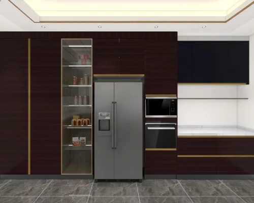 Real Wood Veneer cabinets