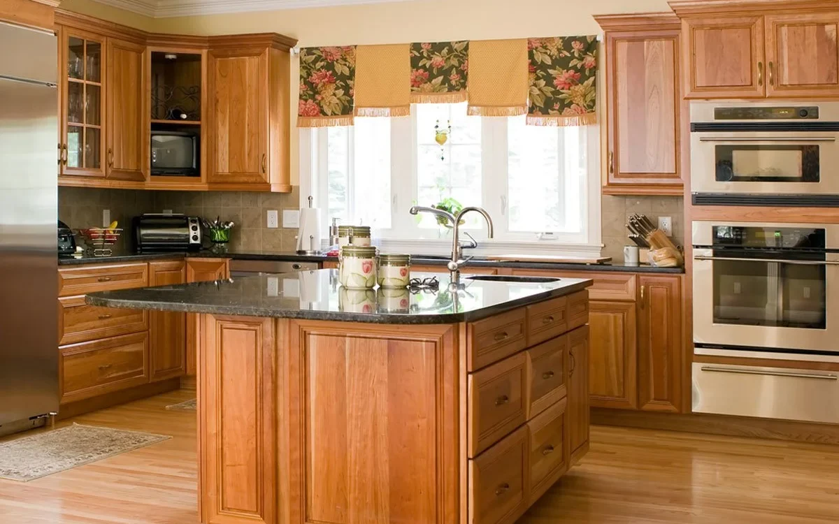 real oak cabinet1