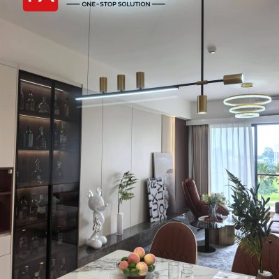 Elegant Tangerang Whole House Custom Interior Project 11 tangerang-whole-house-custom-livingroom-multi-style-wall-pane-with-decor-lighting-2